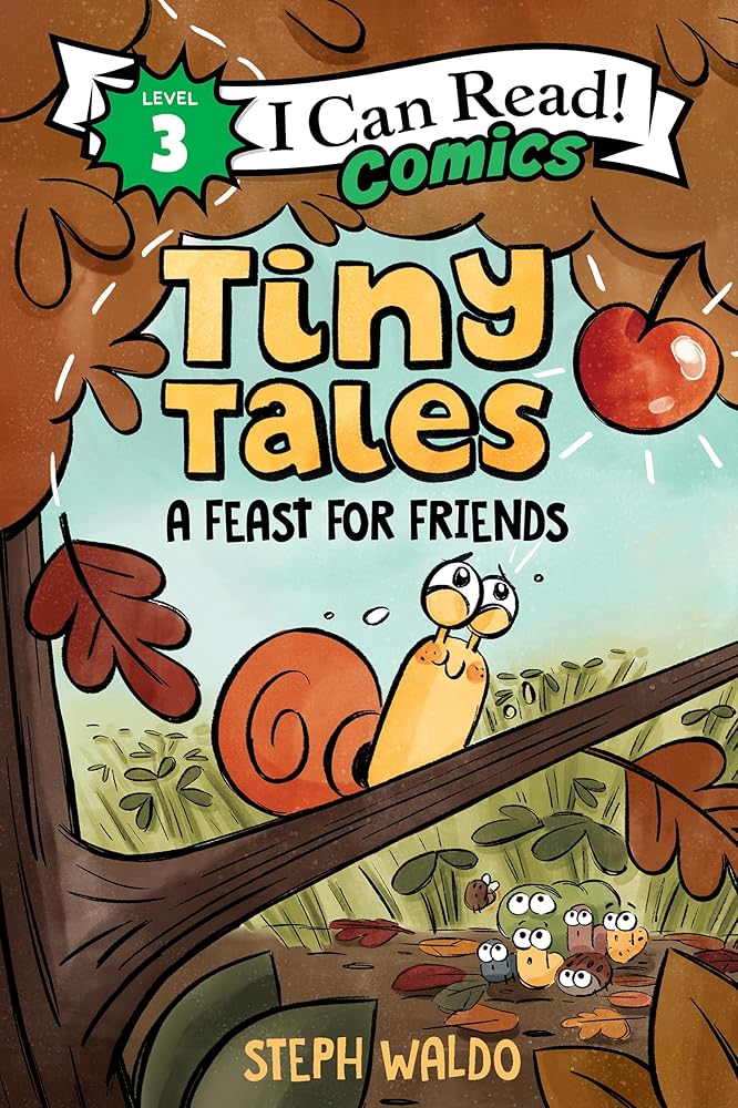 Tiny Tales: A Feast for Friends (I Can Read Comics Level 3) cover image