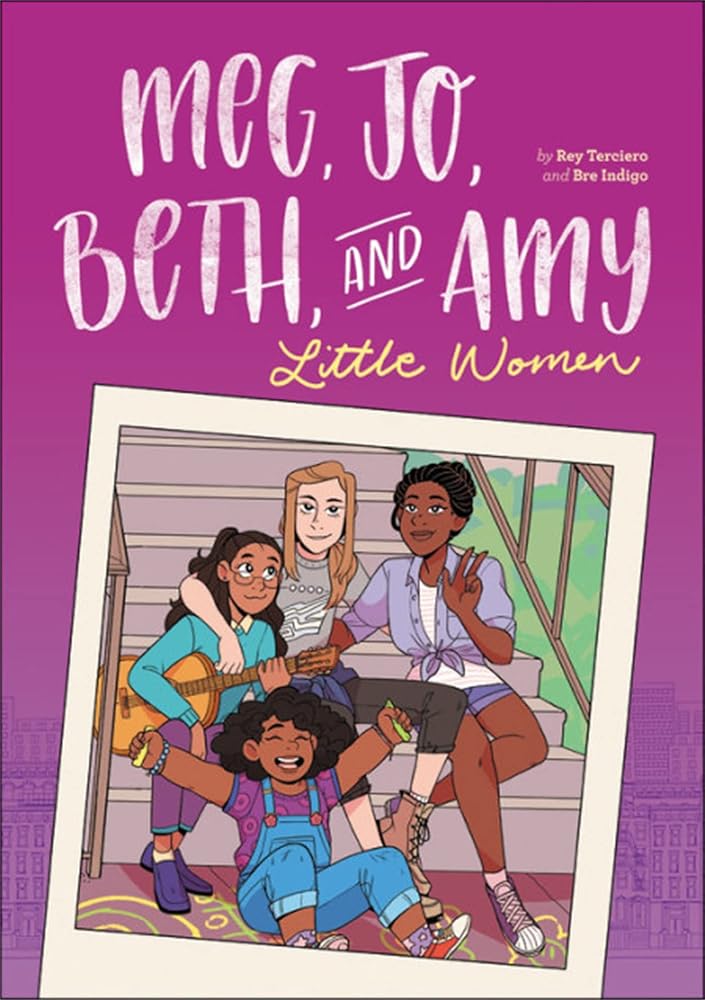 Meg, Jo, Beth, and Amy: A Modern Graphic Retelling of Little Women (Classic Graphic Remix, 1) cover image