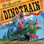 All Aboard the Dinotrain Board Book cover image