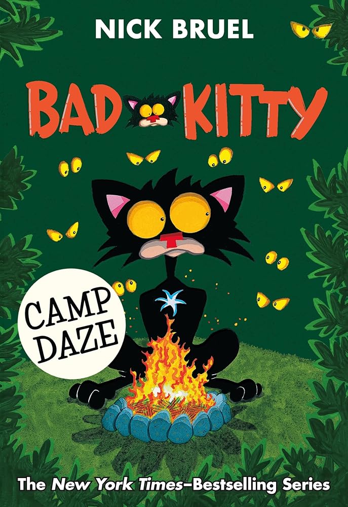 Bad Kitty Camp Daze (paperback black-and-white edition) cover image