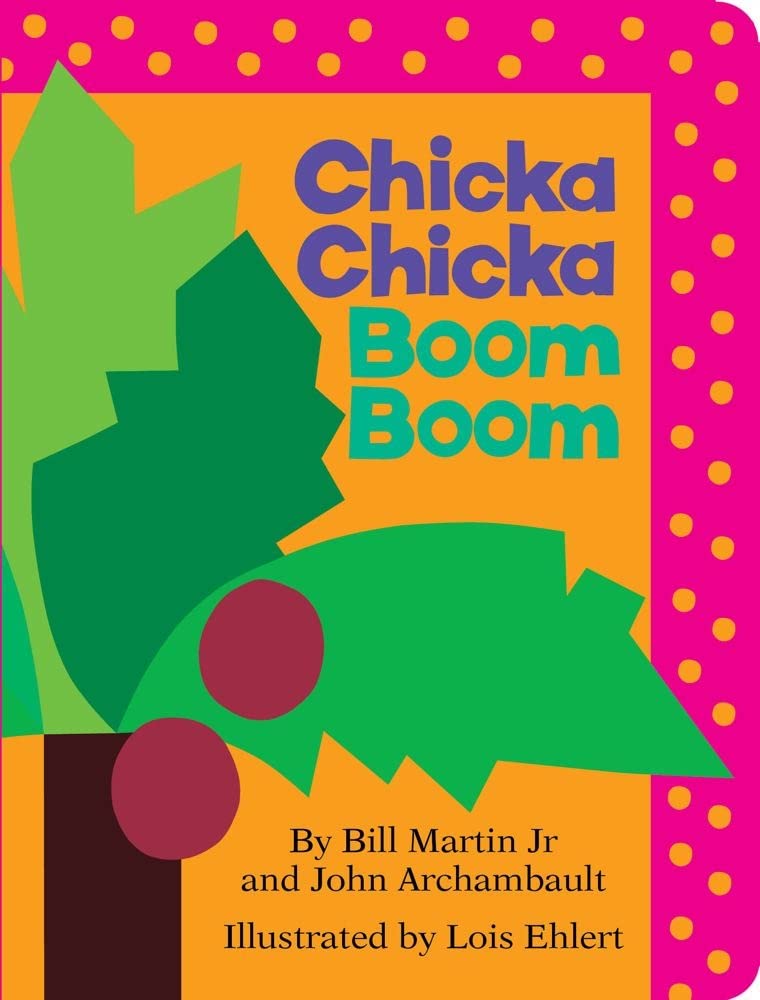 Chicka Chicka Boom Boom (Board Book) cover image