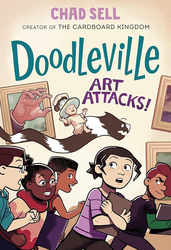 Doodleville #2: Art Attacks!: (A Graphic Novel) cover image