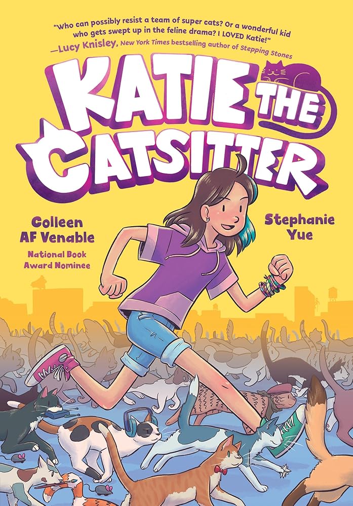 Katie the Catsitter: (A Graphic Novel) cover image